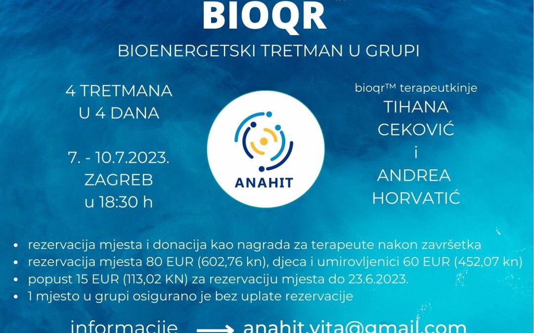 Ljetni bioqr™ bioenergetski tretman u Zagrebu